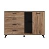 ΚΟΜΟΤΑ-ΜΠΟΥΦΕΣ CORVIA 3K4F FLAGSTAF-CARBON 138x40x90εκ 11013117