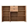 ΚΟΜΟΤΑ-ΜΠΟΥΦΕΣ DUERO 3K2F ARTISAN OAK 135x40x95εκ 11008302