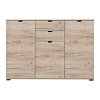 ΚΟΜΟΤΑ-ΜΠΟΥΦΕΣ DUERO 3K2F GREY OAK 135x40x95εκ 11008303
