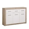 ΚΟΜΟΤΑ-ΜΠΟΥΦΕΣ Etna 3K3F Grey Oak - Λευκή Λάκκα 133x35x90.5εκ 11008634