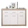 ΚΟΜΟΤΑ-ΜΠΟΥΦΕΣ Etna 3K3F Grey Oak - Λευκή Λάκκα 133x35x90.5εκ 11008634