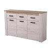 ΚΟΜΟΤΑ-ΜΠΟΥΦΕΣ Kent 160 3Κ3F GREY OAK/WHITE OAK 160x37x98εκ knt 11008627