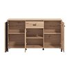 ΚΟΜΟΤΑ-ΜΠΟΥΦΕΣ LAVAL 157 3K1F3V ARTISAN ΟΑΚ/ΜΑΥΡΟ 157x40x90εκ 11014529
