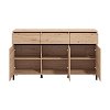 ΚΟΜΟΤΑ-ΜΠΟΥΦΕΣ MARRON 157 3K3F3V ARTISAN OAK/ΜΑΥΡΟ ΜΑΤΤ ΧΡΩΜΑ 157x40x90εκ 11014386