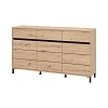 ΚΟΜΟΤΑ-ΜΠΟΥΦΕΣ MARRON 157 3K3F3V ARTISAN OAK/ΜΑΥΡΟ ΜΑΤΤ ΧΡΩΜΑ 157x40x90εκ 11014386