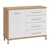 ΚΟΜΟΤΑ-ΜΠΟΥΦΕΣ MONDEGO 2K4F ARTISAN-ΛΕΥΚΗ ΛΑΚΑ 108x40x87εκ 11011192