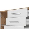 ΚΟΜΟΤΑ-ΜΠΟΥΦΕΣ MONDEGO 2K4F ARTISAN-ΛΕΥΚΗ ΛΑΚΑ 108x40x87εκ 11011192