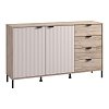 ΚΟΜΟΤΑ-ΜΠΟΥΦΕΣ VANDEA 3K4F GREY OAK-CASHMERE 157x40x93εκ 11013385