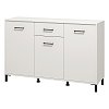 ΚΟΜΟΤΑ-ΜΠΟΥΦΕΣ VIENNE 3K1F ΛΕΥΚΟ ΧΡΩΜΑ 138x40x90εκ 11013598
