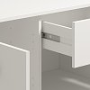 ΚΟΜΟΤΑ-ΜΠΟΥΦΕΣ VIENNE 3K1F ΛΕΥΚΟ ΧΡΩΜΑ 138x40x90εκ 11013598