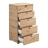 ΚΟΜΟΤΑ-ΣΥΡΤΑΡΙΕΡΑ DUERO 5F 45 ARTISAN OAK 45x40x95εκ 11008308