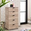 ΚΟΜΟΤΑ-ΣΥΡΤΑΡΙΕΡΑ DUERO 5F 45 GREY OAK 45x40x95εκ 11008309
