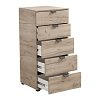 ΚΟΜΟΤΑ-ΣΥΡΤΑΡΙΕΡΑ DUERO 5F 45 GREY OAK 45x40x95εκ 11008309
