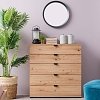 ΚΟΜΟΤΑ-ΣΥΡΤΑΡΙΕΡΑ DUERO 5F 90 ARTISAN OAK 90x40x95εκ 11008294