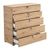 ΚΟΜΟΤΑ-ΣΥΡΤΑΡΙΕΡΑ DUERO 5F 90 ARTISAN OAK 90x40x95εκ 11008294