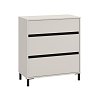 ΚΟΜΟΤΑ-ΣΥΡΤΑΡΙΕΡΑ MARRON 80 3F CASHMERE/ΜΑΥΡΟ ΜΑΤΤ ΧΡΩΜΑ 80x40x90εκ 11014258