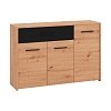 ΚΟΜΟΤΑ VARADERO 3K1F ARTISAN OAK-ΜΑΥΡΟ 119x33x80,5εκ 11011628