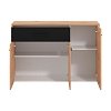 ΚΟΜΟΤΑ VARADERO 3K1F ARTISAN OAK-ΜΑΥΡΟ 119x33x80,5εκ 11011628