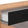 ΚΟΜΟΤΑ VARADERO 3K1F ARTISAN OAK-ΜΑΥΡΟ 119x33x80,5εκ 11011628