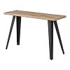 ΚΟΝΣΟΛΑ Fylliana FL1564 SONOMA MDF ΜΕ ΜΑΥΡΑ ΠΟΔΙΑ 120x40x75εκ 627-124-030
