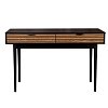 ΚΟΝΣΟΛΑ Fylliana Brooklyn Μαυρο-Φυσικό 100x35x80εκ 271-124-076