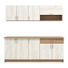 ΚΟΥΖΙΝΑ TAMARA 200 ARTISAN OAK-ΛΕΥΚΟ OAK 200x46x200εκ 11012177