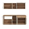 ΚΟΥΖΙΝΑ TAMARA 200 ARTISAN OAK-ΛΕΥΚΟ OAK 200x46x200εκ 11012177