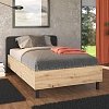 ΚΡΕΒΑΤΙ BARLETTA 120 ARTISAN ΜΕ ΓΚΡΙ ΥΦΑΣΜΑ ΜΑΥΡΑ ΠΟΔΙΑ 131x213,5x85,5εκ (120x200) 11012152