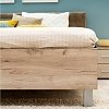 ΚΡΕΒΑΤΙ CANON 160 GREY OAK - ΓΚΡΙ ΥΦΑΣΜΑ 176.5x212.5x93.5εκ (160x200) 11008489