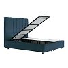 ΚΡΕΒΑΤΙ Elina BLUE RAF ΜΕ ΑΠΟΘΗΚΕΥΤΙΚΟ ΧΩΡΟ 162x208x130εκ ΓΙΑ ΣΤΡΩΜΑ 160x200εκ 828-222-159