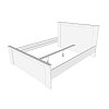 ΚΡΕΒΑΤΙ KENT BK 160 GREY OAK/WHITE OAK 167x208x100εκ 11008506