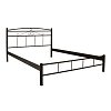 ΚΡΕΒΑΤΙ ΣΙΔΕΡΕΝΙΟ Fylliana Calliope ΚΑΦΕ ΧΡΩΜΑ 160x210x99εκ (150x200εκ) 826-124-001