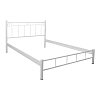 ΚΡΕΒΑΤΙ ΣΙΔΕΡΕΝΙΟ Fylliana Valery ΛΕΥΚΟ ΧΡΩΜΑ 100x210x99εκ (90x200εκ) 826-124-014