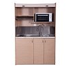 Πολυκουζινάκι Silver ΚΣ140 Χωρίς Φουρνάκι 140x209x65 Δρυς Μπεζ