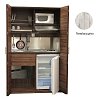 Πολυκουζινάκι Silver ΚΣ125 με πόρτες 125x209x65 Πεπαλαιωμένο