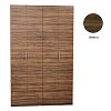 Πολυκουζινάκι Silver ΚΣ125 με πόρτες 125x209x65 Walnut