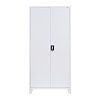 ΜΕΤΑΛΛΙΚΗ ΝΤΟΥΛΑΠΑ Fylliana Everet ΛΕΥΚΟ ΧΡΩΜΑ 90x40x190εκ 721-00-002