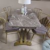 Σετ Τραπεζαρίς 5τμχ Milano Μπεζ-Καφέ 2155 951-027-0380