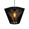 ΜΟΝΟΦΩΤΟ Fylliana Cord ΜΑΥΡΟ 40x32εκ Ε27 835-123-197