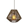 ΜΟΝΟΦΩΤΟ Fylliana Cordon 4 ΚΑΦΕ ΧΡΩΜΑ 40x35εκ E27 835-123-243