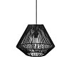 ΜΟΝΟΦΩΤΟ Fylliana Cordon 4 ΜΑΥΡΟ ΧΡΩΜΑ 40x35εκ Ε27 835-123-242