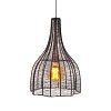 ΜΟΝΟΦΩΤΟ ΜΕΤΑΛΛΙΚΟ Fylliana Cage COPPER ΧΡΩΜΑ 35x55εκ 935-123-008