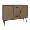 ΜΠΟΥΦΕΣ Fylliana 2 ΠΟΡΤΑΚΙΑ+3 ΣΥΡΤΑΡΙΑ Retro ΓΚΡΙ SAHARA 113*30*82 JOF 270-92-050