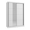 ΝΤΟΥΛΑΠΑ ΜΕ ΚΑΘΡΕΦΤΗ ALBI 150 OG ΛΕΥΚΟ ΧΡΩΜΑ 155x60x216εκ 11014153