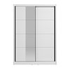 ΝΤΟΥΛΑΠΑ ΜΕ ΚΑΘΡΕΦΤΗ ALBI 150 OG ΛΕΥΚΟ ΧΡΩΜΑ 155x60x216εκ 11014153