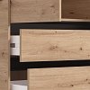 ΝΤΟΥΛΑΠΑ CORBETT 2K3F h211 ARTISAN OAK/ΜΑΥΡΟ ΜΑΤ ΧΡΩΜΑ 93x55x211εκ 11014686