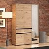 ΝΤΟΥΛΑΠΑ CORBETT 3K1F1O h211 ARTISAN OAK/ΜΑΥΡΟ ΜΑΤ ΧΡΩΜΑ 138x55x211εκ 11014291