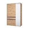 ΝΤΟΥΛΑΠΑ CORBETT 3K1F1O h211 ARTISAN OAK/ΜΑΥΡΟ ΜΑΤ ΧΡΩΜΑ 138x55x211εκ 11014291