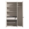 ΝΤΟΥΛΑΠΑ CORBETT 3K1F1O h211 CASHMERE/ΜΑΥΡΟ ΜΑΤ ΧΡΩΜΑ 138x55x211εκ 11014292