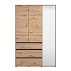 ΝΤΟΥΛΑΠΑ CORBETT 3K3F1O h211 ARTISAN/ΜΑΥΡΟ ΜΑΤ ΧΡΩΜΑ 138x55x211εκ 11014106